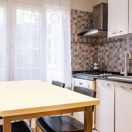 Vibrant Flat Close To Zorlu Center With Backyard